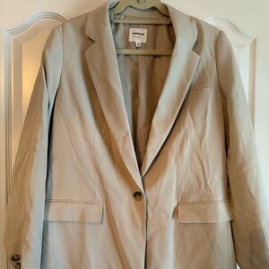 Beige Women's Blazer, Light Weight Size Medium